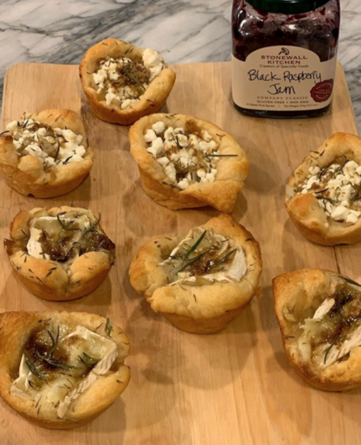 CHEVOO Goat Cheese Pastry Puffs Recipe